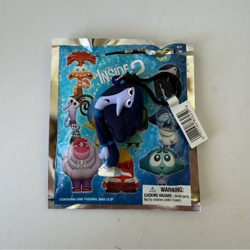 Disney Pixar Inside Out 2 Blind Bag Keychain - Ennui